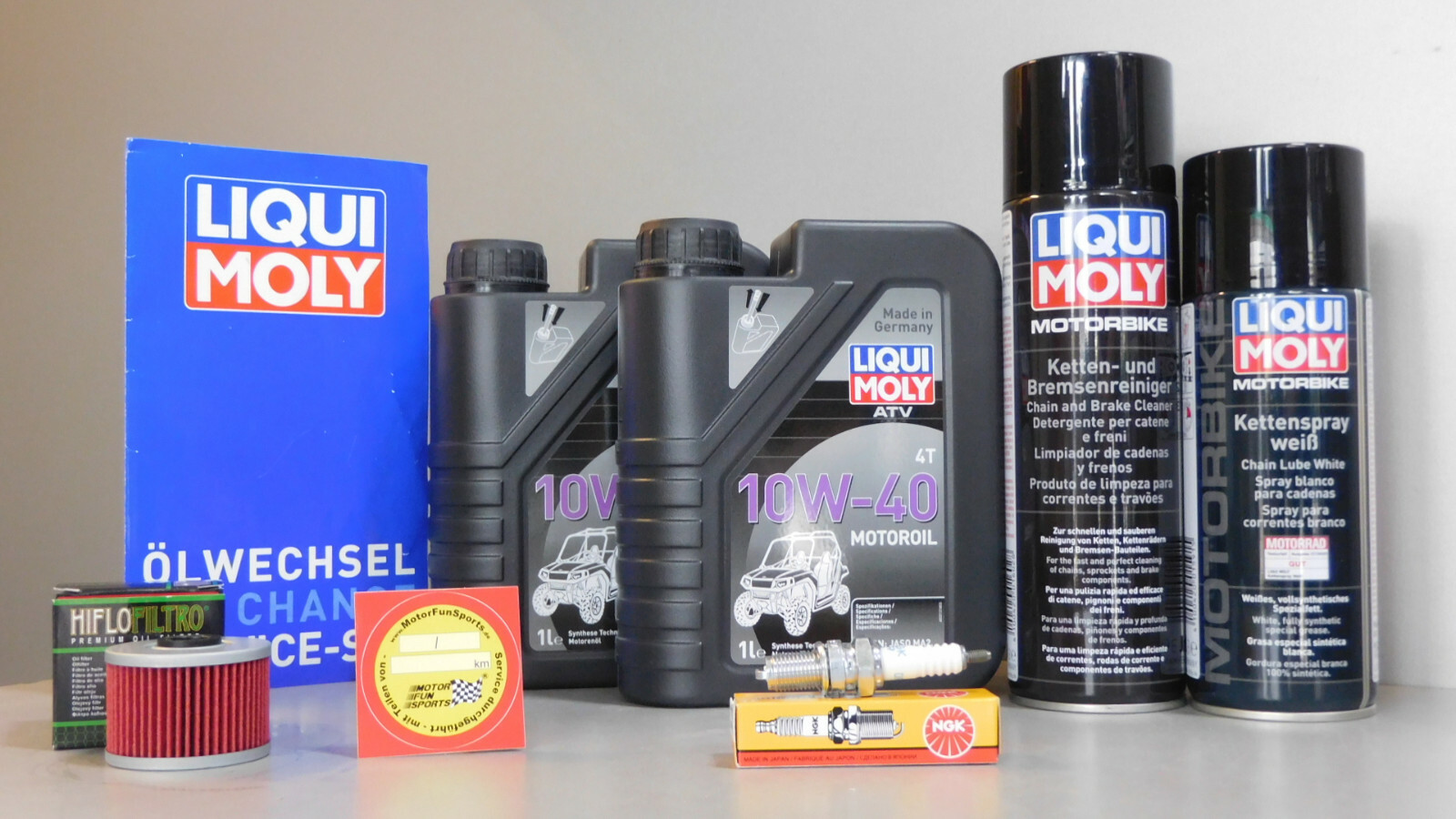Maintenance Set Beeline Bestia 3.3 Inspection Spark Plug Oil Service