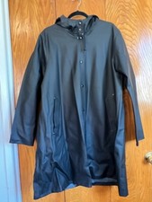 Stutterheim Mosebacke Raincoat (black/xl)