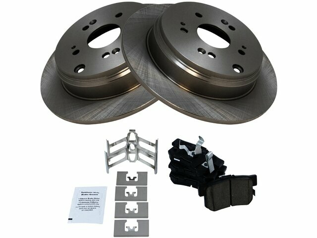 For 2005-2014 Honda CRV Brake Pad and Rotor Kit Rear 45867BR 2006 2007