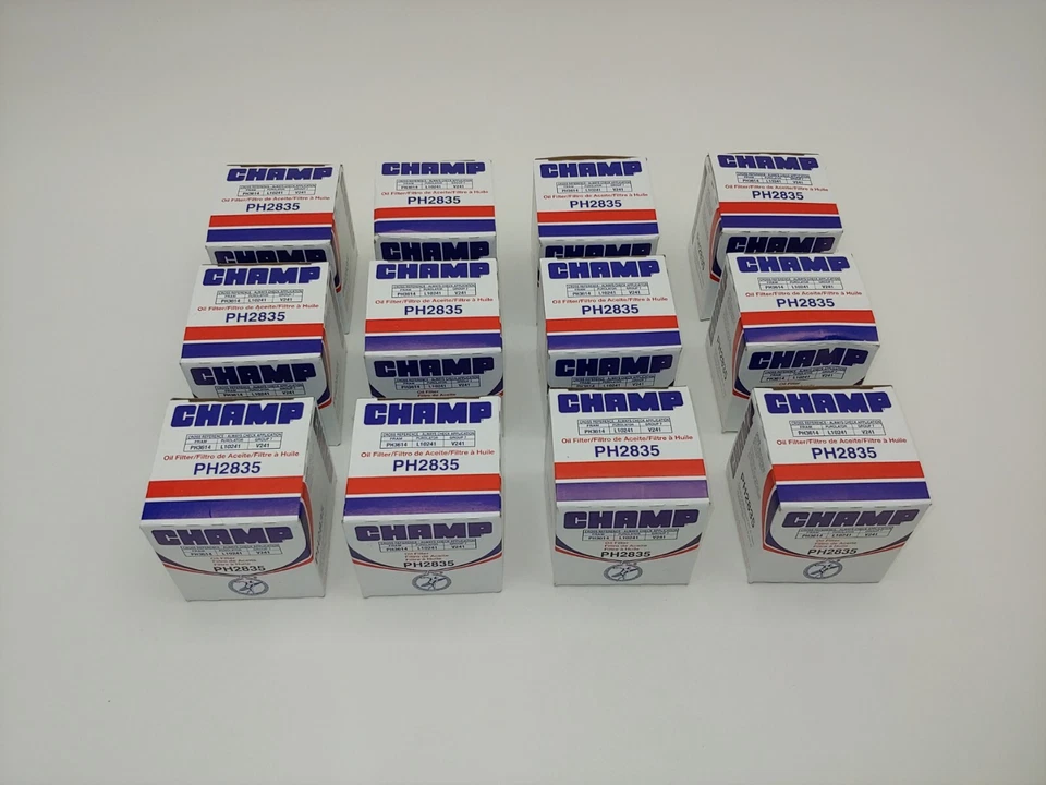 12x Filtros de Aceite Suzuki Samurai 1.3 1.6 Motor de 4 Cilindros Champ Hecho en EE. UU. Foto 3 de 4