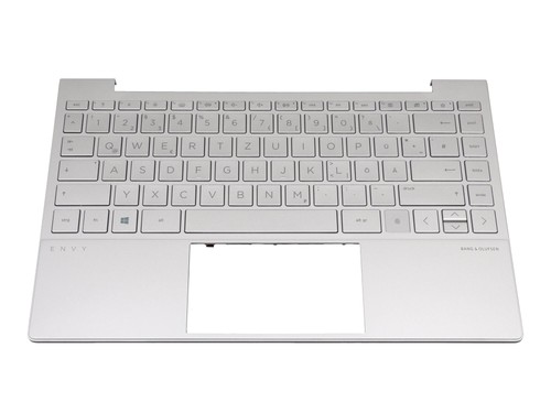 HP Envy 13-ba0000 original Tastatur inkl. Topcase DE (deutsch) silber/silber mit