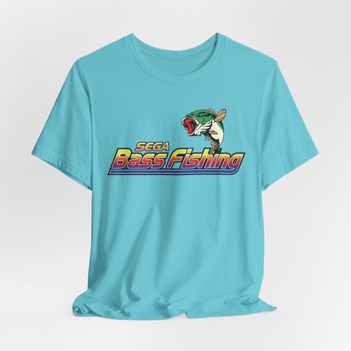 T-shirt manches courtes unisexe logo rétro Sega Bass Fishing Dreamcast années 2000 - Photo 68/109