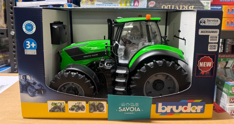 BRUDER 03160- scala 1:16 - TRATTORE DEUTZ-FAHR 8280 TTV - NUOVO - SIGILLATO - Immagine 2 di 4