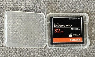 SanDisk Extreme PRO 32GB CompactFlash Memory Card 160MB/s UDMA 7