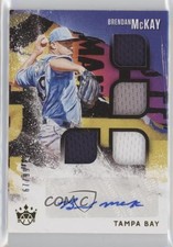 2021 Diamond Kings DK Quad Material Signatures Gold 67/99 Brendan McKay Auto 0l1