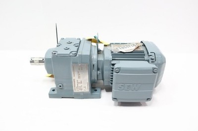 Sew Eurodrive R37 DR2S71MS4 Gearmotor 59rpm 3ph 0.5hp 208/360v-ac