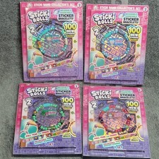 4 Sticki Rolls Wearable Sticker Bracelet Series 2 BUNDLE 400 New Stickers