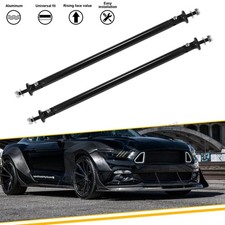 2X 7.87'' Race Style Bumper Splitter Strut Rod Tie Bars For Ford Fusion Explorer
