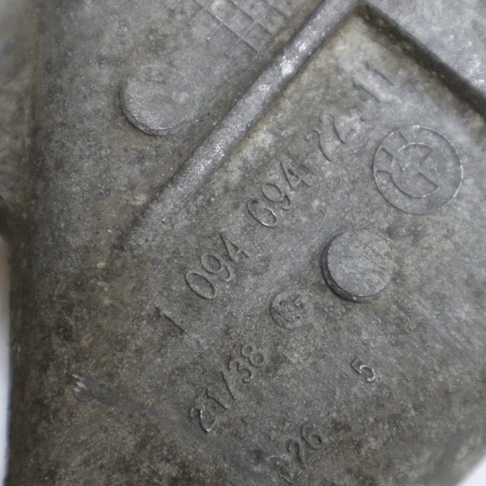 Pair BMW E46 M52TU M54 6 cyl metal engine mount brackets arms mounts & strap - Image 2 of 4