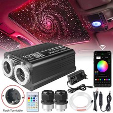 1000 Auto Lichtfaser LED RGBW Twinkle Sternenhimmel Glasfaser Optik Lichteffekte