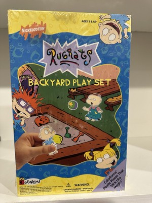VTG 1997 Colorforms Rugrats Backyard Play Set New Box Angelica Tommy Sealed