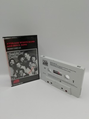 AVERAGE WHITE BAND & BEN E KING -BENNEY AND US - Cassette Tape 1977 K450384 VG+