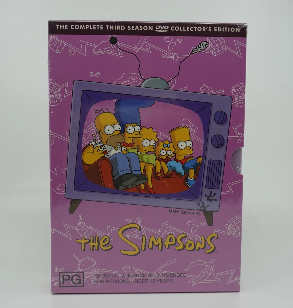 The Simpsons- The Complete 3rd Season DVD Collectors Edition (Sealed)