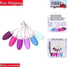 Kegel Exercise System 6-Piece Set for Women Pelvic Floor Strengthening Silico...