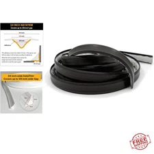 The  Flexible Trim -10ft Black 3/4" Wide Caulk Tape - Adhesive Trim with Many...