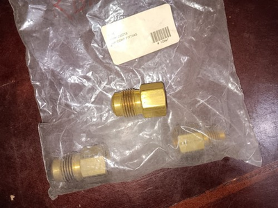 #ad Royal Brass 235219 Brass A C Fitting Bag of 3 $22.50
