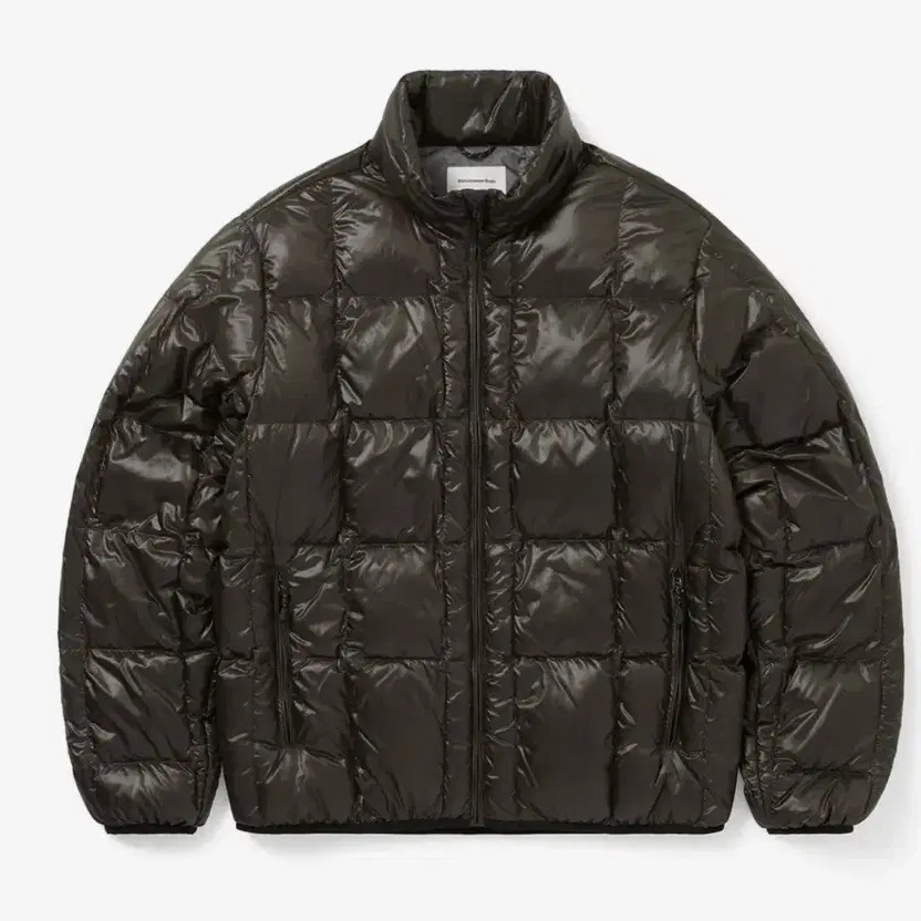 Thisisneverthat Purtess Light Down Jacket Brown/B… - image 1