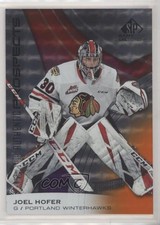 2019-20 Upper Deck SP Game Used CHL Edition Orange 165/199 Joel Hofer #63 09d8