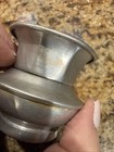 Vintage Miniature Aluminum Tobacco Spittoon Personal Spittoon — photo 8
