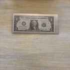 Trinary Fancy Serial Number One Dollar Bill, 🌟C 57537375 C  2009 — photo 5