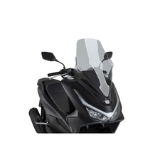 Pare-brise touring Puig V-Tech Line pour Honda PCX125 2025, teinte fumEe claire