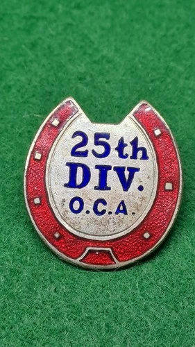 25TH DIVISION OCA BADGE, BRITISH ARMY, WW1