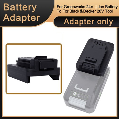 #ad Suitable For Greenworks 24V Li ion Battery Adapter To Fits Blackamp;Decker 20V Tool $33.59