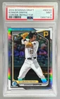 1812 Konnor Griffin 2024 Bowman Chrome Draft #BDC-22 Refractor 1st RC PSA 9