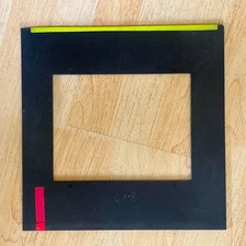 CUSTOM MADE!  6 1/2 X 8 1/2" Negative Carrier for the Beseler 8x10 Head. 1 Only