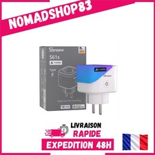 SONOFF S61s Prise Connectée WiFi 16A Matter Mesure Consommation Alexa Google