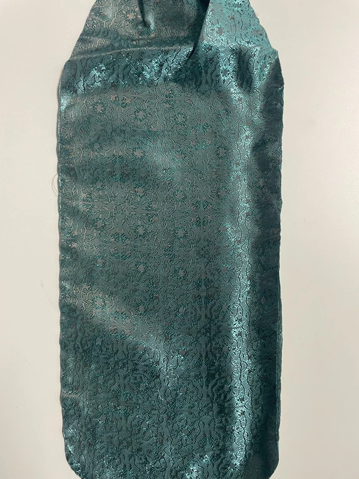 Parche a Cuadros Marrón SATINADO Ascot, Bolsillo Cuadrado Combo Mezcla de Seda Hecho en Turquía Foto 4 de 4