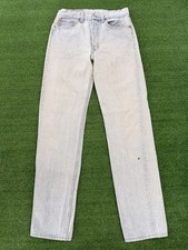 LEVI'S 501 0134 Vintage 1980's Denim Jeans 32x36 30x35 Actual Made in USA