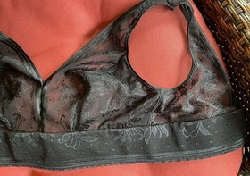 Wacoal 810340 Net Effect Soft Cup Bra, Lace Wire Free, STRETCH UP TO D CUP!