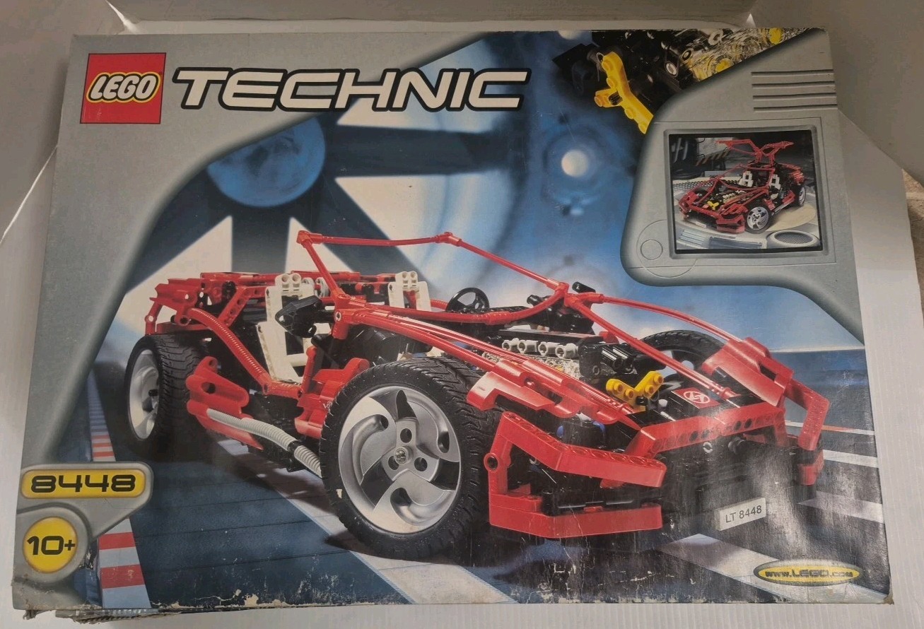 LEGO 8448 Super Street Sensation Vintage 1999 Supercar New(Box Has Damage )