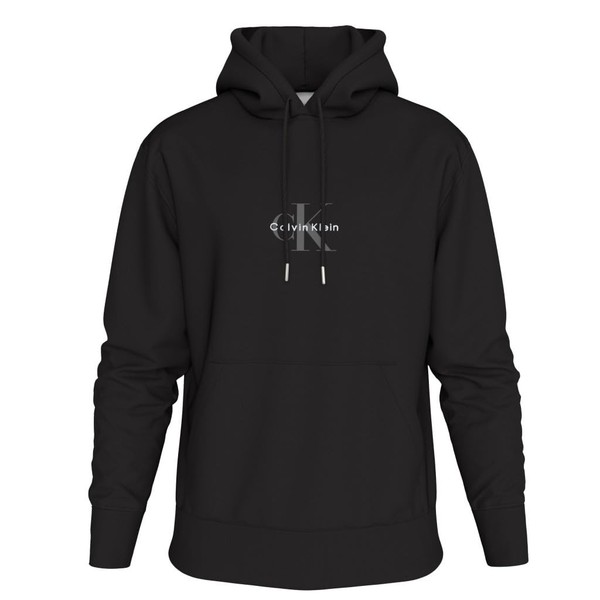 Calvin Klein Hoodie Herren Kapuze Schwarz GrößE S, Sweatshirt, Pullover-image