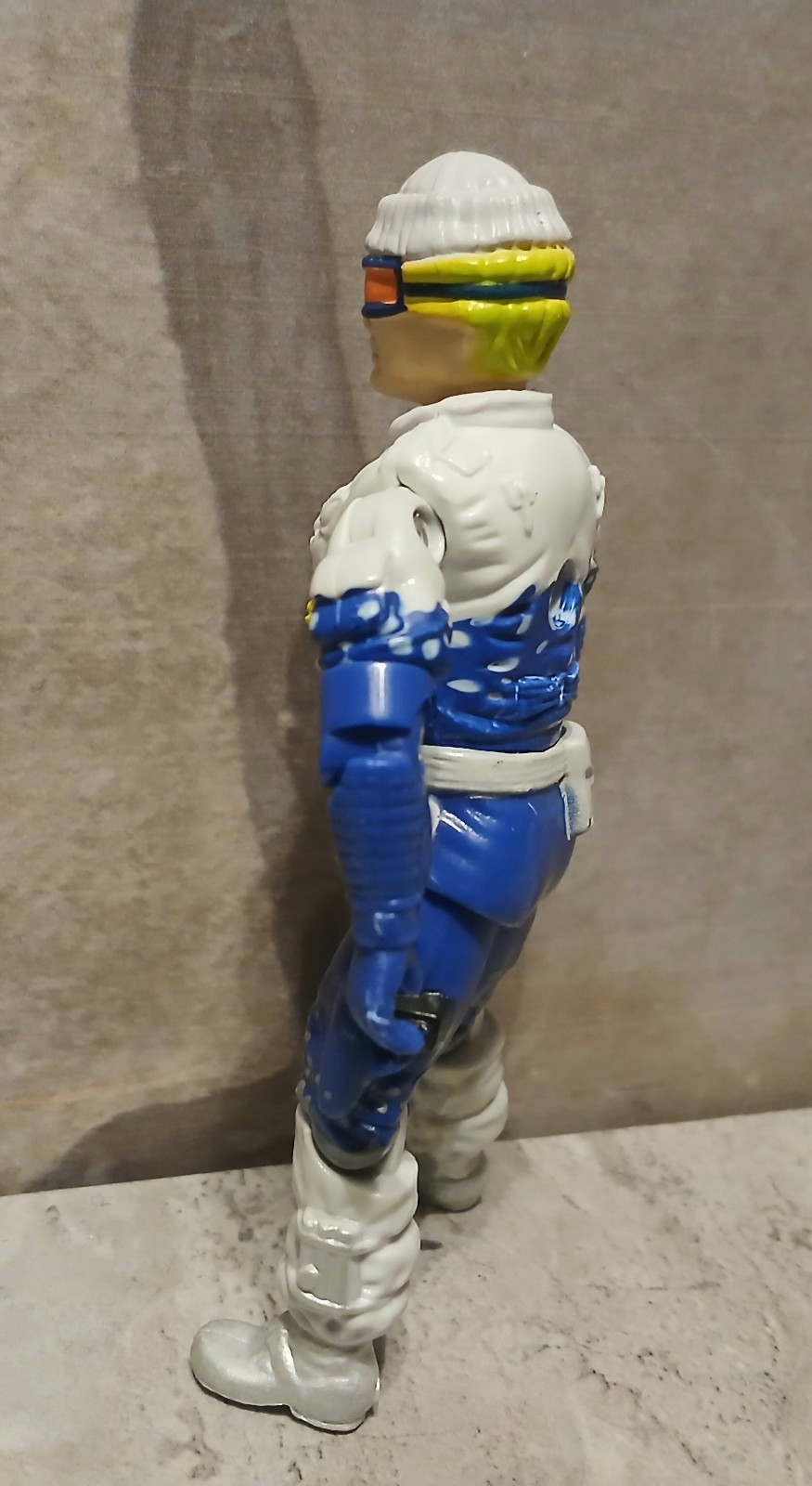 Black Major Custom LOW-LIGHT Arctic Polar GI Joe 1986 Style 3.75" Oring Complete