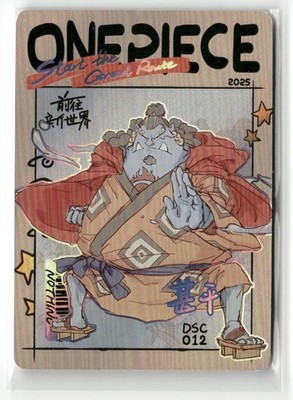 JINBE DSC DSC-012 START THE GREAT ROUTE HOLO One Piece Collectible Card