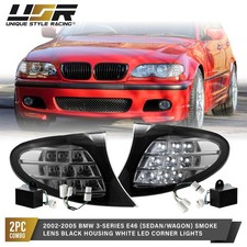 Depo White 9 Led Smoke Corner Signal Light For 2002-05 Bmw E46 4d Sedan5d Wagon Depo White 9 Led Smoke Corner Signal Light For 2002-05 Bmw E46 4d Sedan5d Wagon