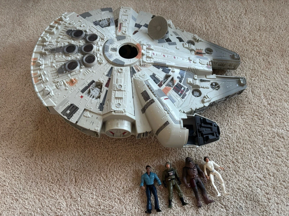 VINTAGE STAR WARS FAUCON MILLÉNIUM TONKA DE 1995 A RESTAURER