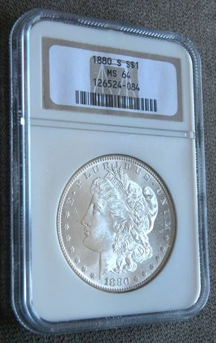 1880 S MORGAN SILVER DOLLAR ~ NGC MS64 ~ WOW!!! AWESOME BRIGHT BEAUTY