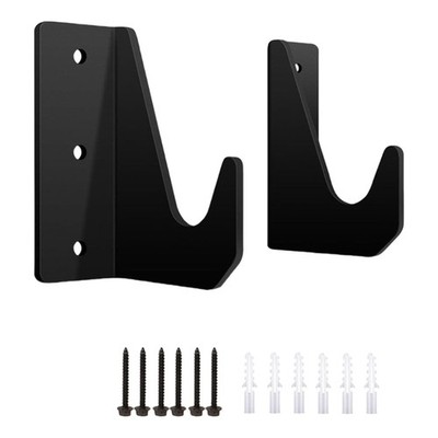 2pcs Wall Mount Brackets for Floor Jacked Stand Storage In Garage Solution