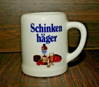 Miniature mug 5 cm top ham Häger restaurant Wienerwald 