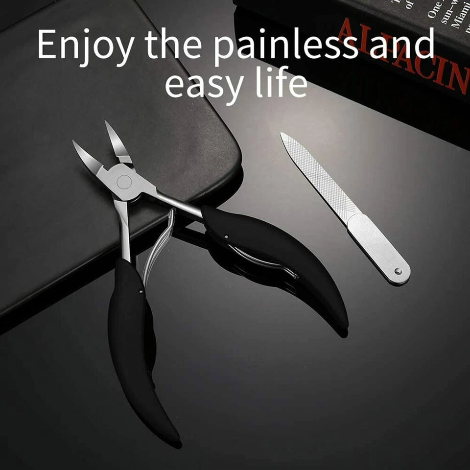 Cortaúñas para uñas gruesas encarnadas tijera de uñas de precisión de alta resistencia Foto 2 de 4