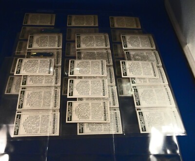 Early 1900s SET of 50 Trading Cards: Race Horses: DERBY & GRAND