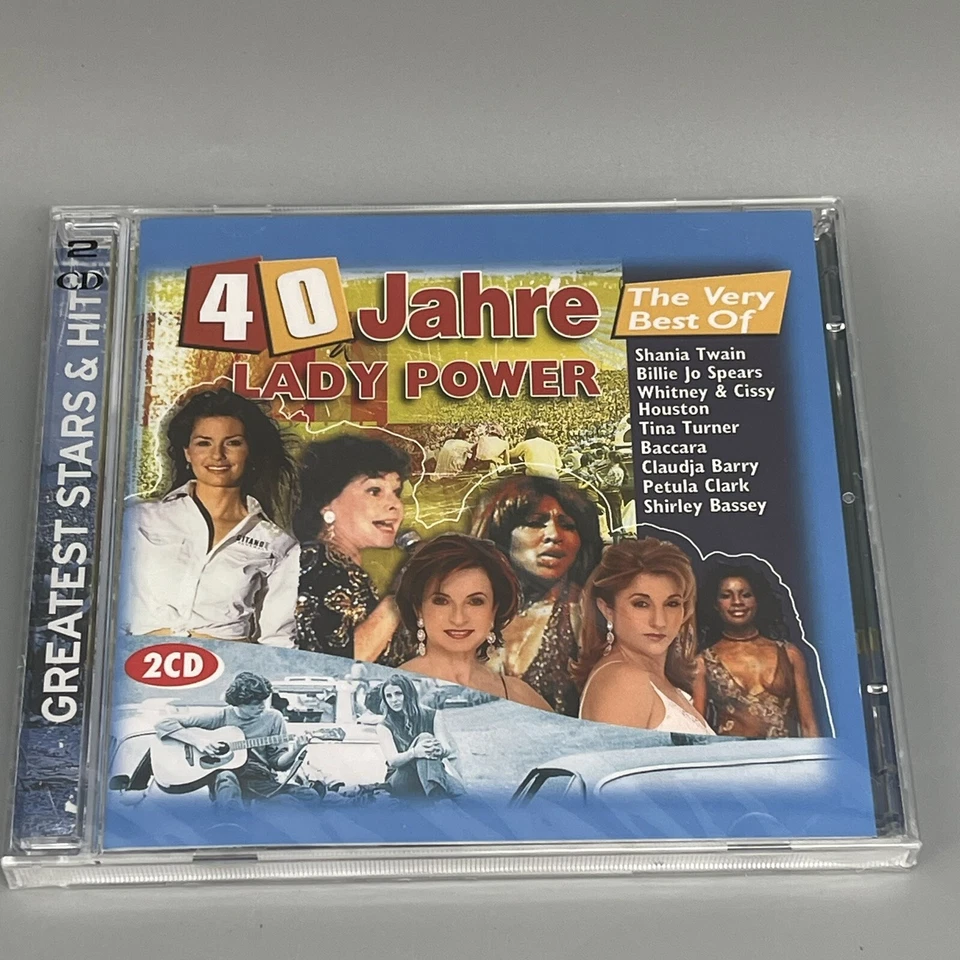 Various - 40 Jahre the very best of Lady Power [2 CDs]NEU OVP - Bild 3 von 3