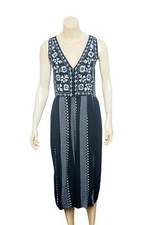 Urban Outfitters Striped Jumpsuit S 6 Women's Casual Summer Wide-Leg NEW 21430