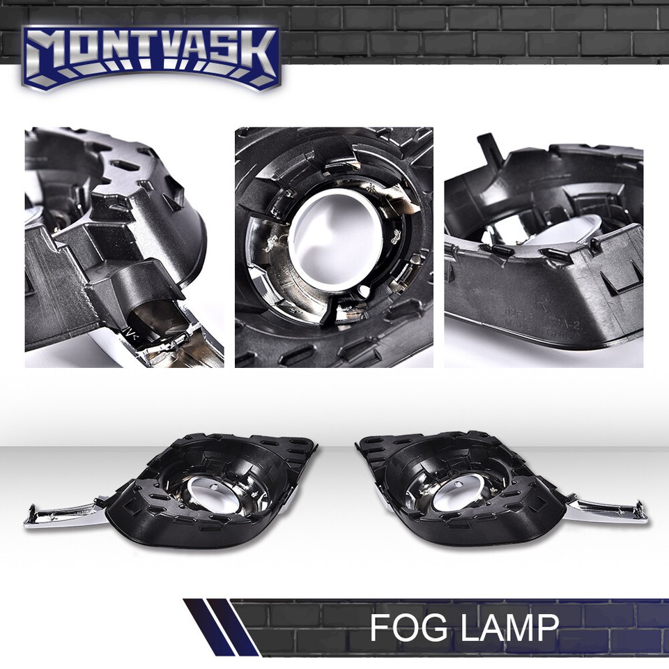 2010 2016 Clear Bumper Fog Light Kit Halogen Left Right Pair Clear Fog Light Kit For 2010-2016 Chevy Equinox - Left & Right Halogen Lamps 2018 Chevy Equinox Fog Lights - Foto 6