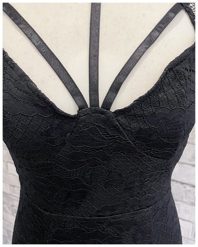 BNWT AX Paris Dress Size 12 Lace Pencil MIDI High Neck Evening Party Christmas - Picture 18 of 24