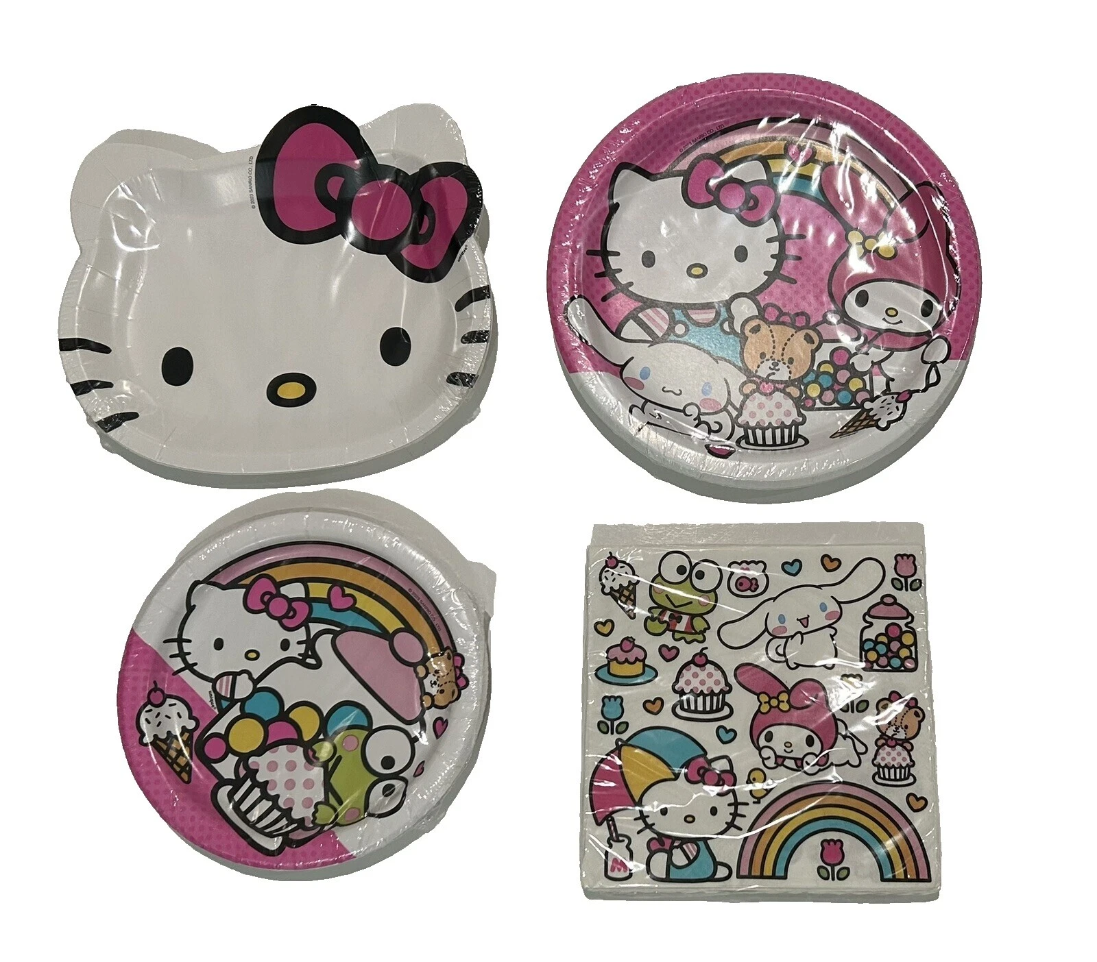 Sanrio 生日聚会盘子