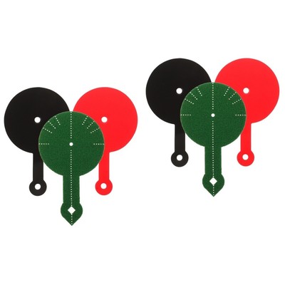  2 Pack Billard Kreide Billard-Zielübungsaufkleber Pool-Tischzieltrainer